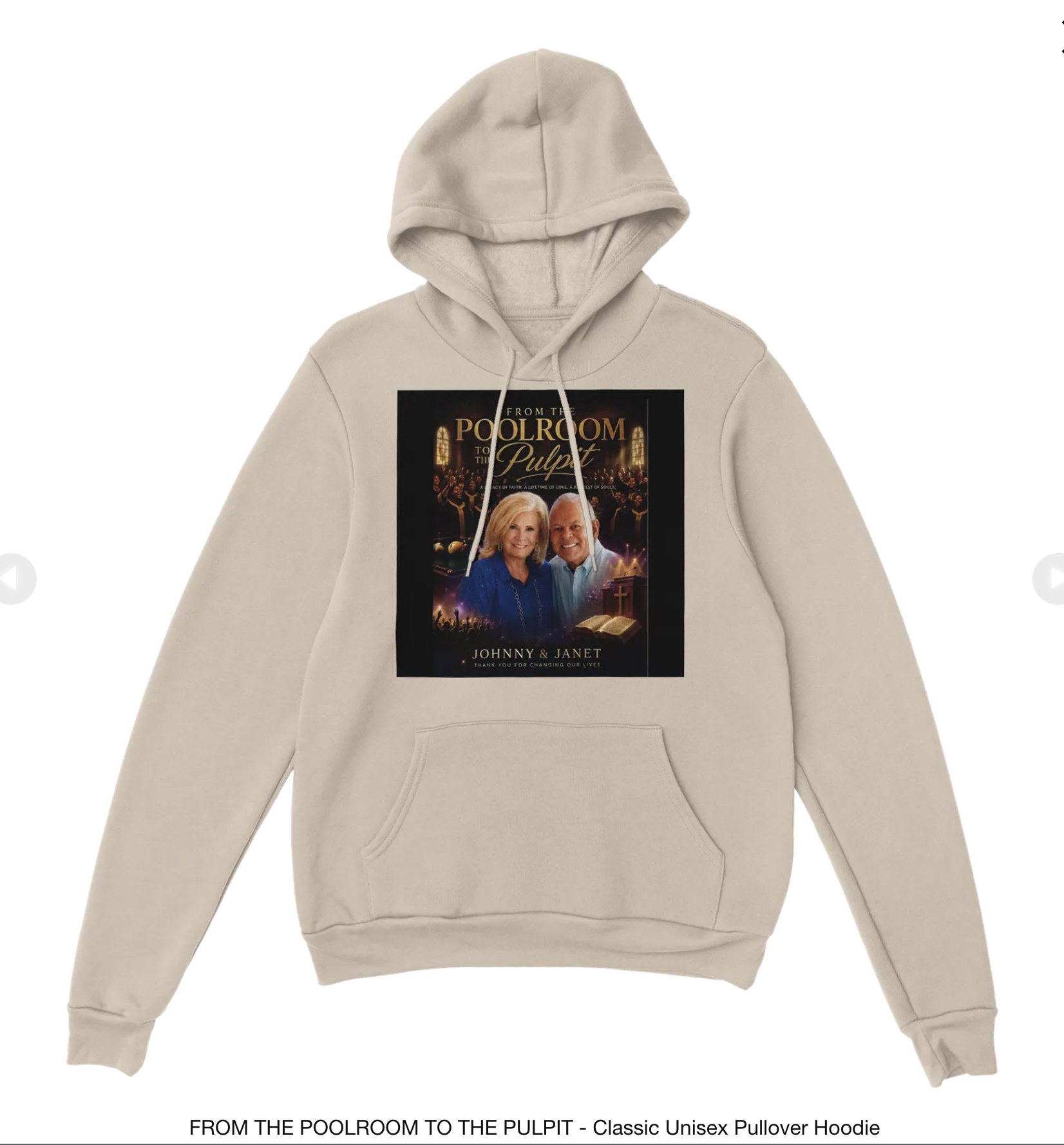 🎱 From the Poolroom to the Pulpit — Official Merchandise