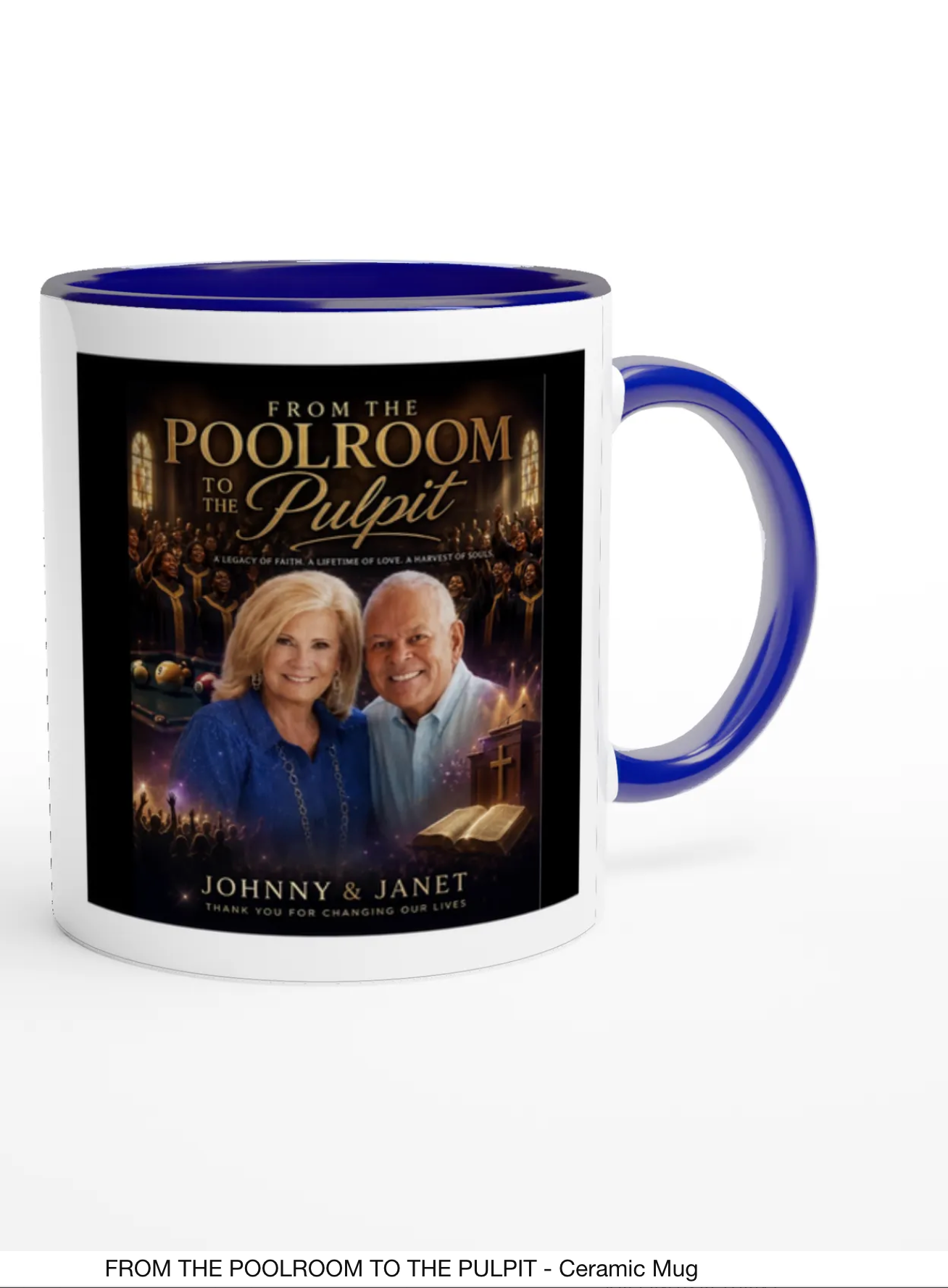 🎱 From the Poolroom to the Pulpit — Official Merchandise