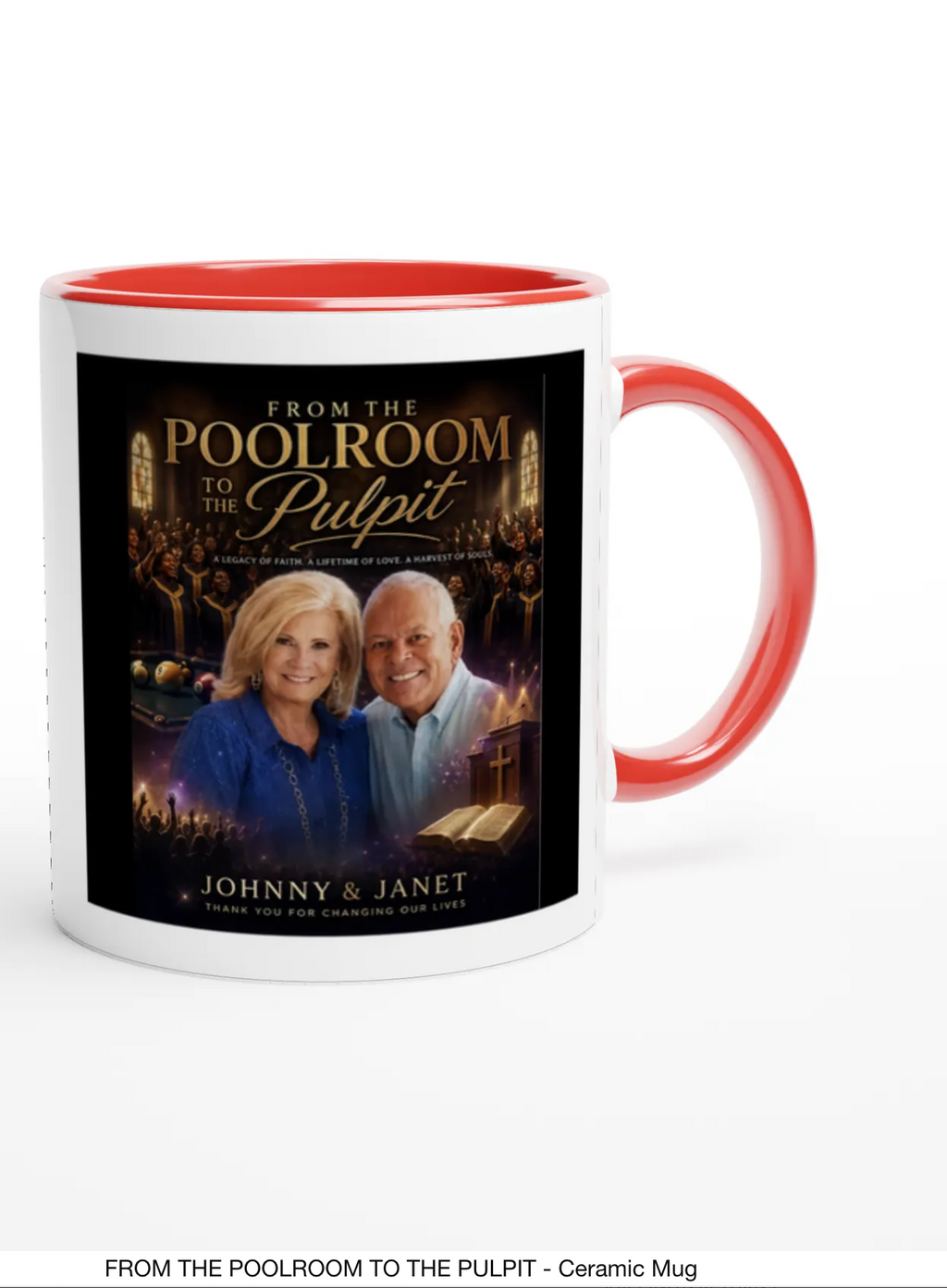 🎱 From the Poolroom to the Pulpit — Official Merchandise