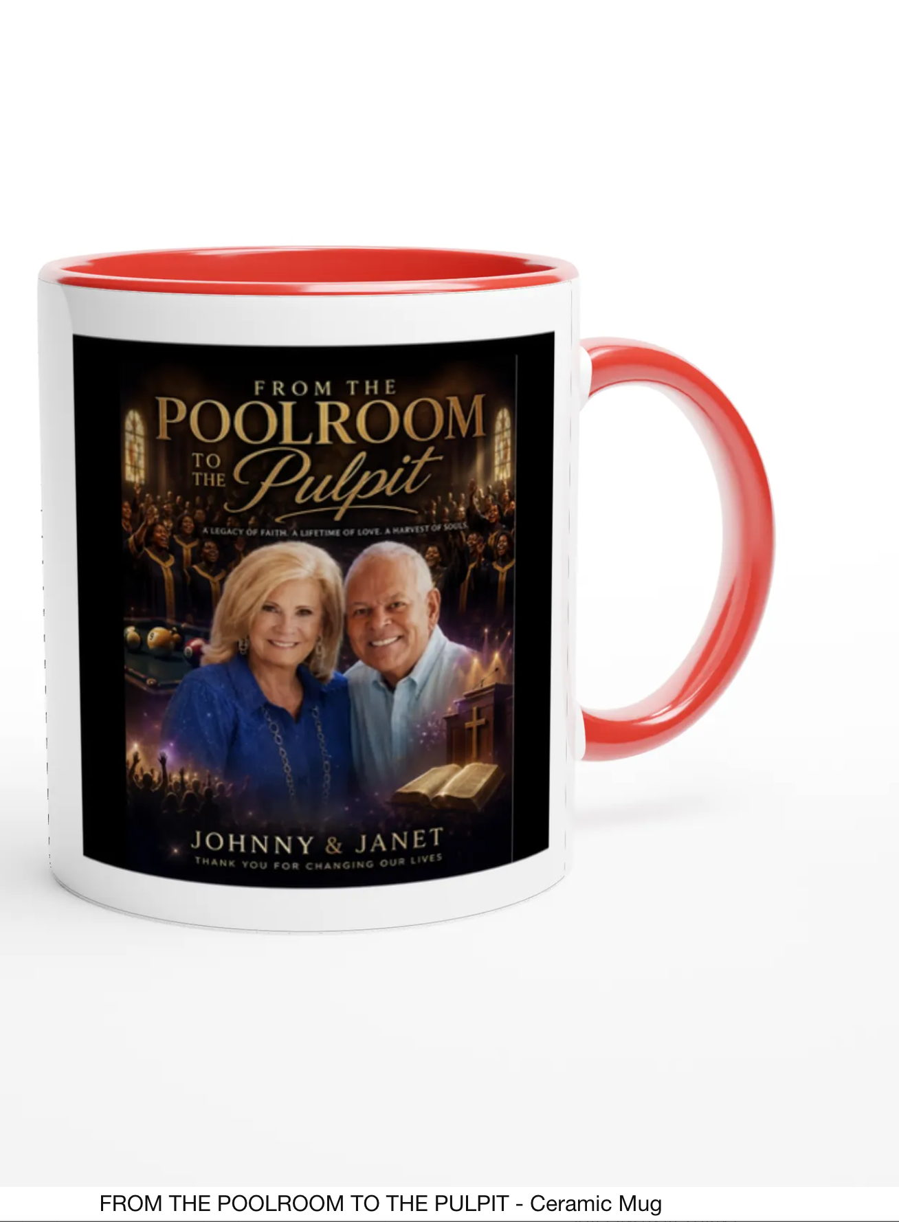 🎱 From the Poolroom to the Pulpit — Official Merchandise