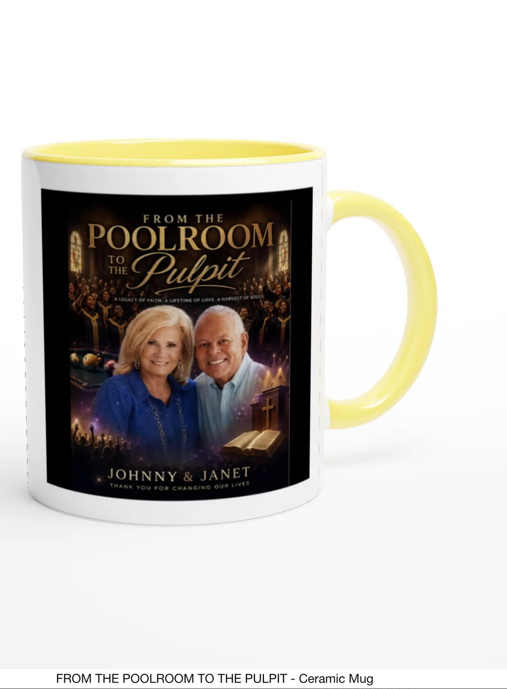🎱 From the Poolroom to the Pulpit — Official Merchandise