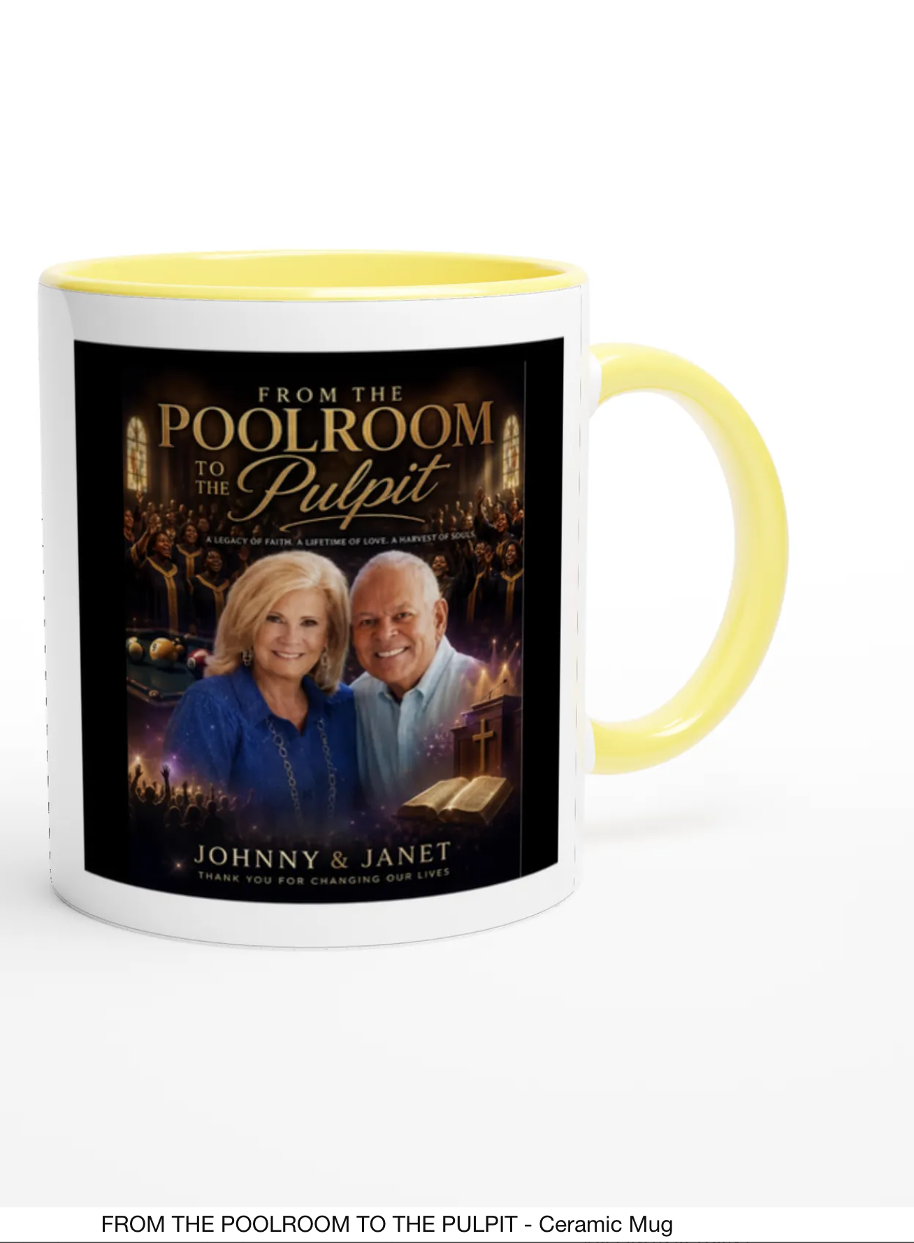 🎱 From the Poolroom to the Pulpit — Official Merchandise