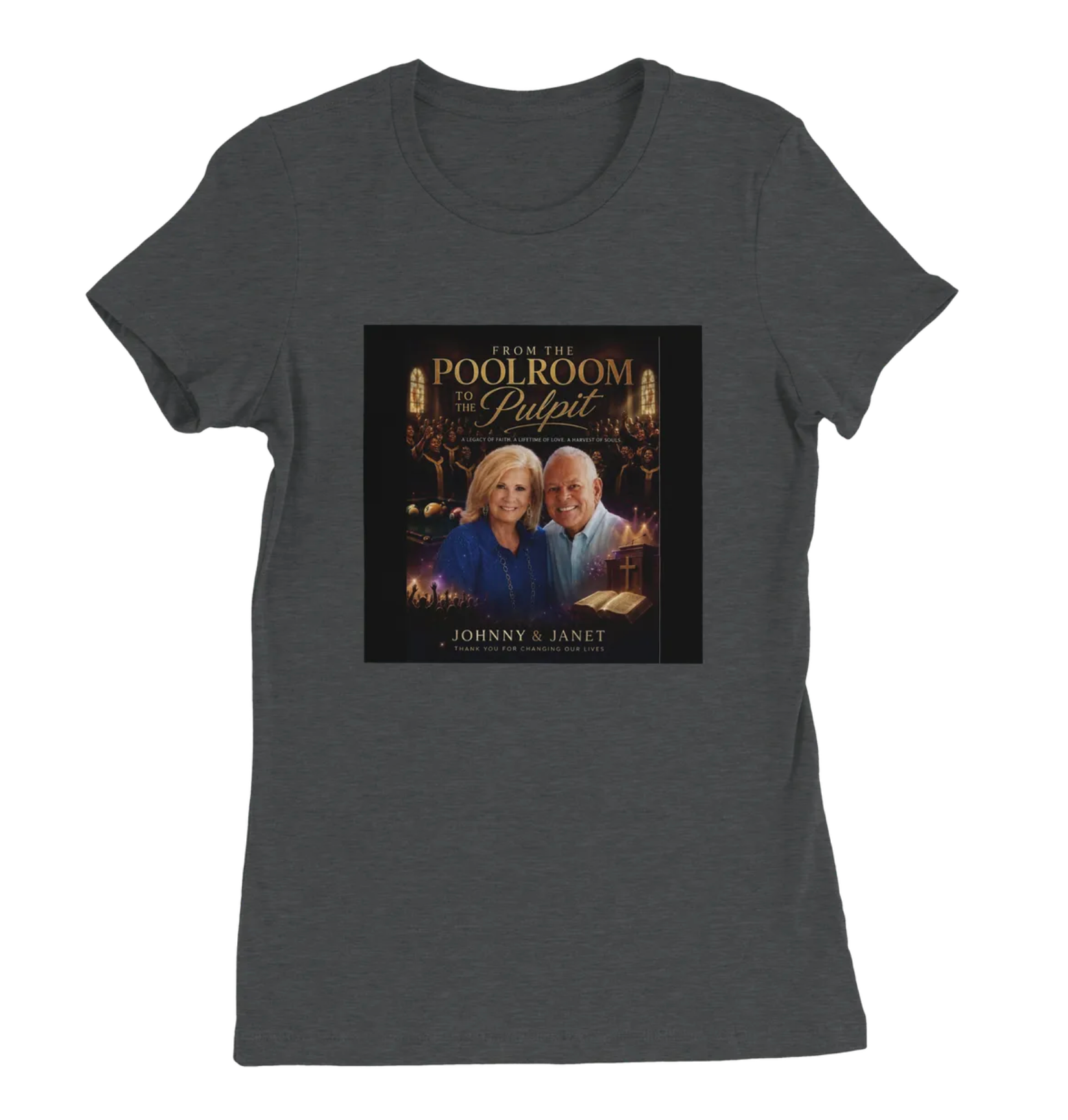 🎱 From the Poolroom to the Pulpit — Official Merchandise