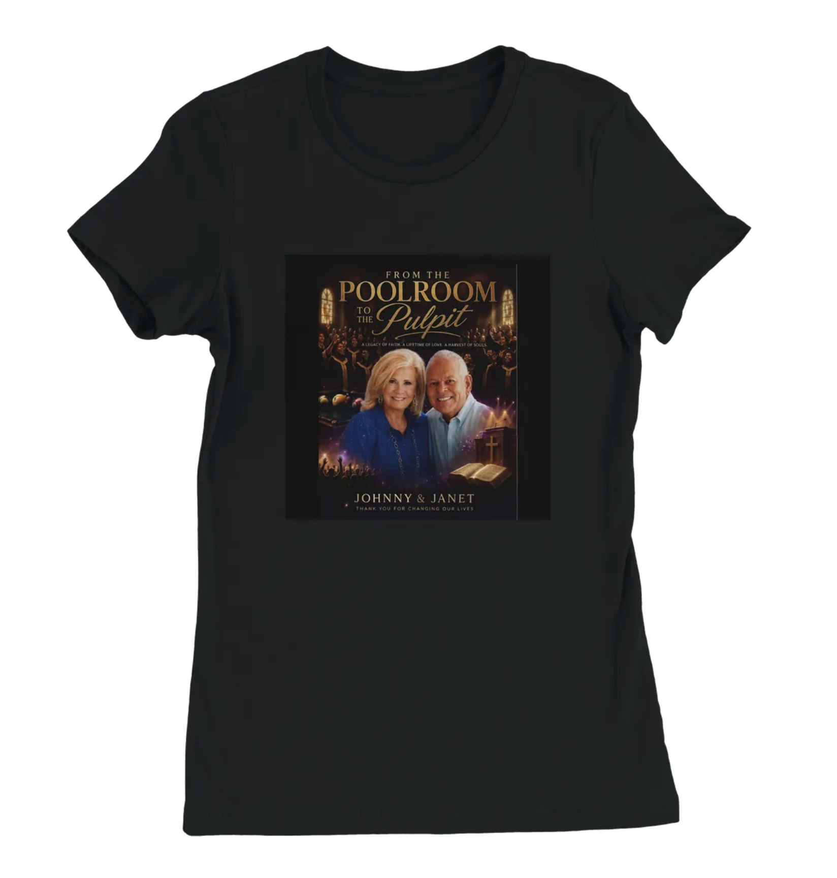 🎱 From the Poolroom to the Pulpit — Official Merchandise