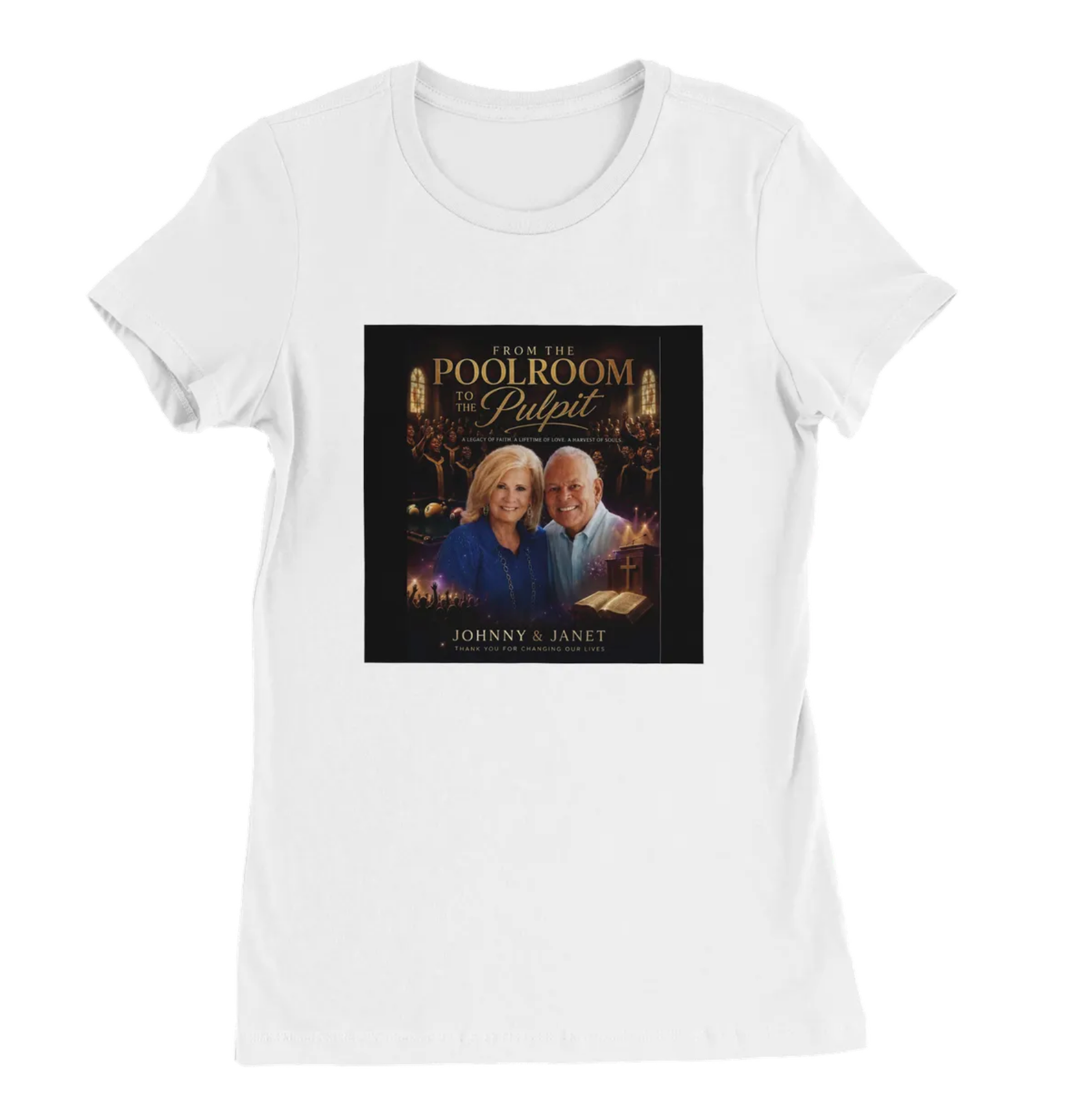🎱 From the Poolroom to the Pulpit — Official Merchandise