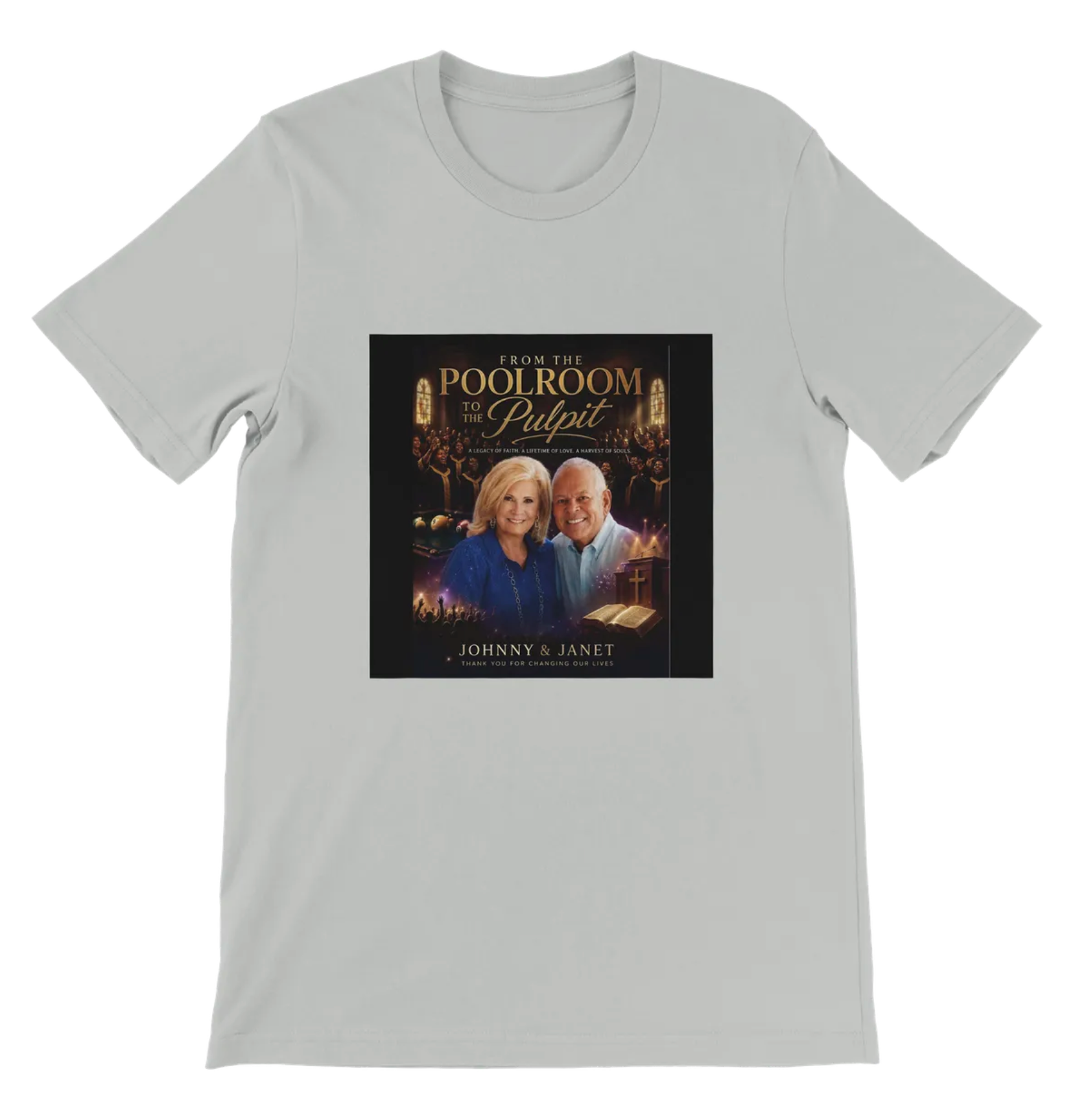 🎱 From the Poolroom to the Pulpit — Official Merchandise