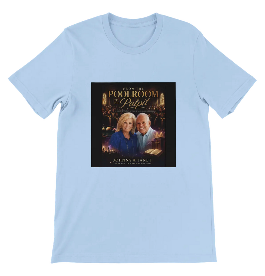 🎱 From the Poolroom to the Pulpit — Official Merchandise