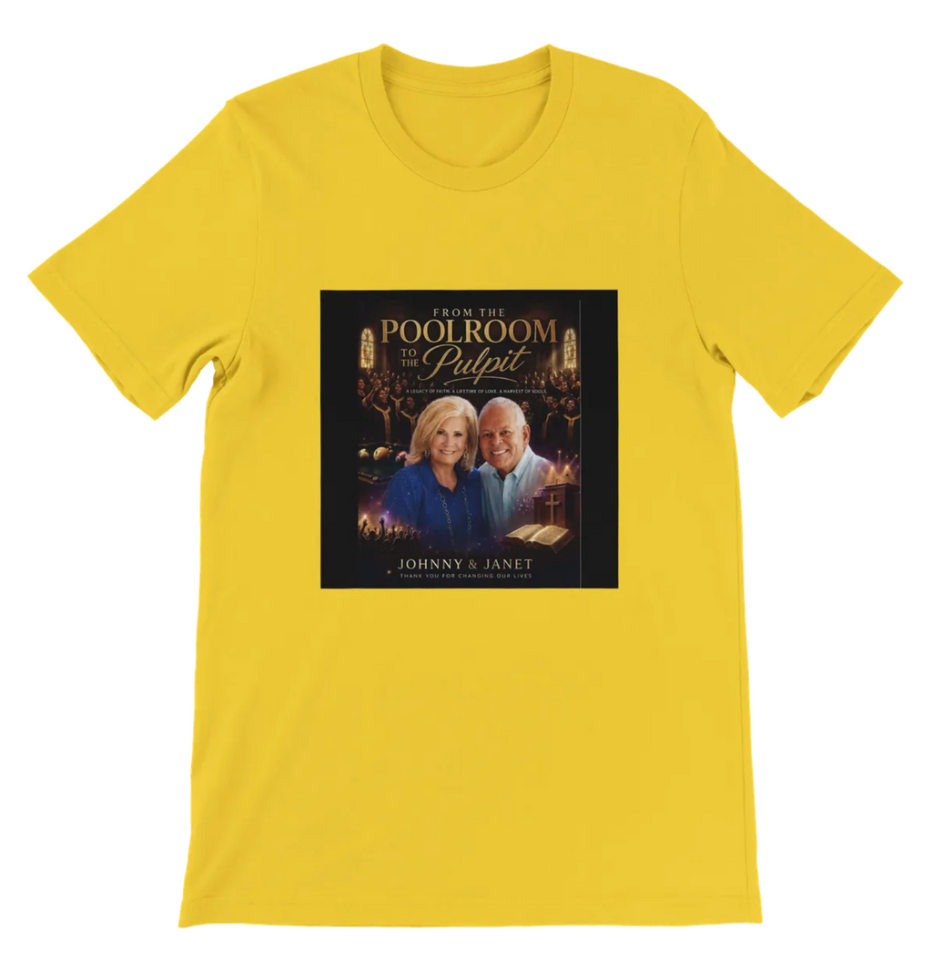 🎱 From the Poolroom to the Pulpit — Official Merchandise