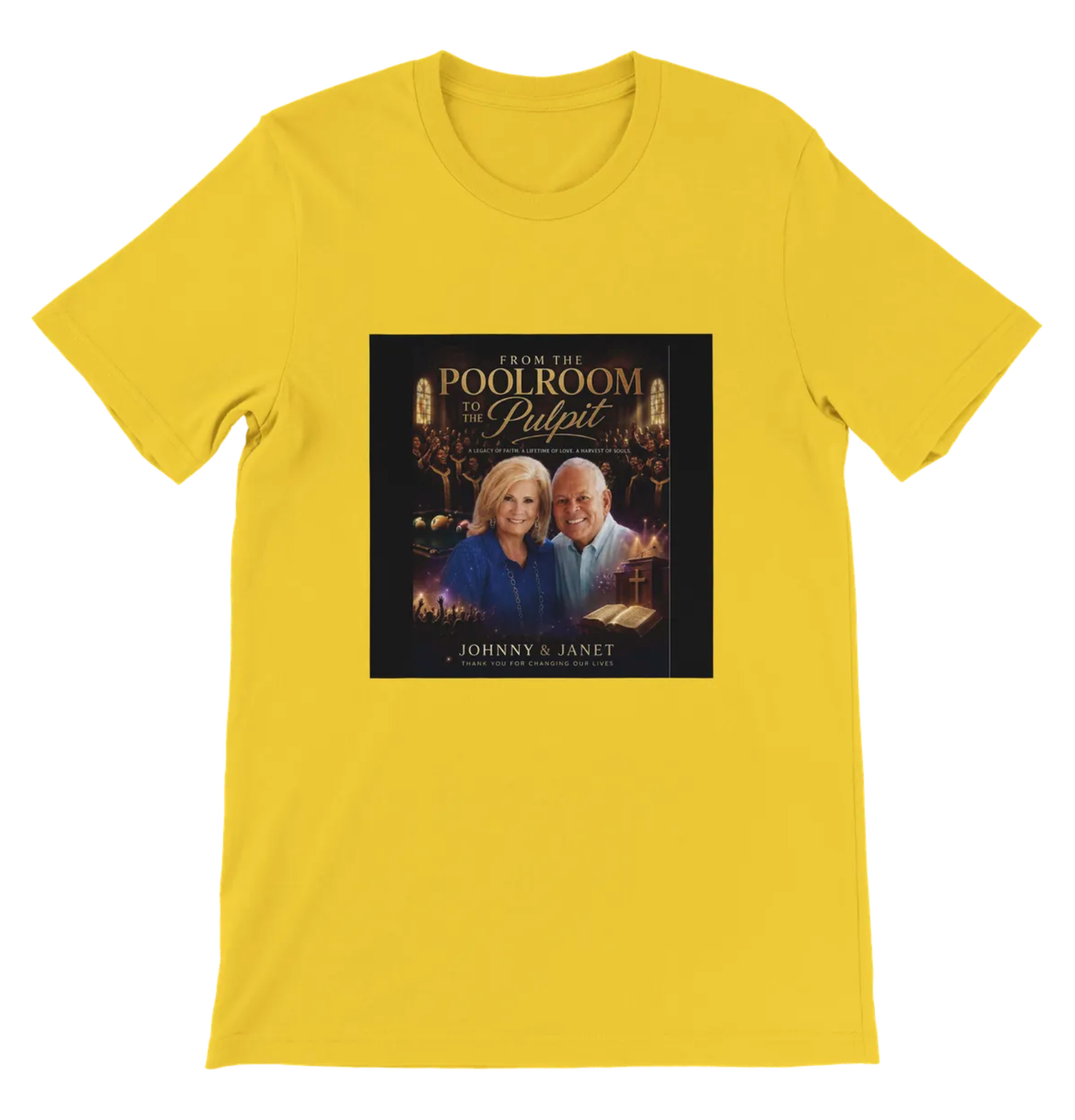 🎱 From the Poolroom to the Pulpit — Official Merchandise