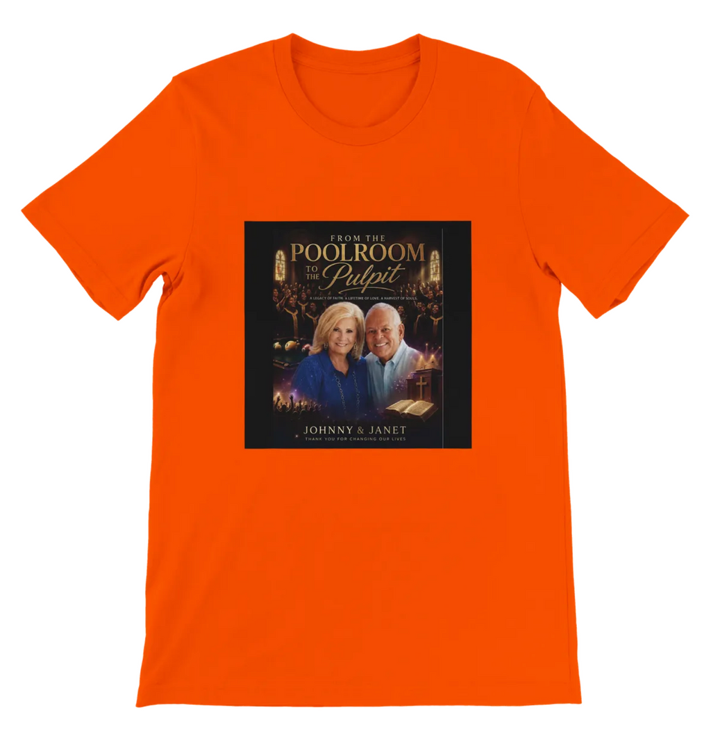 🎱 From the Poolroom to the Pulpit — Official Merchandise