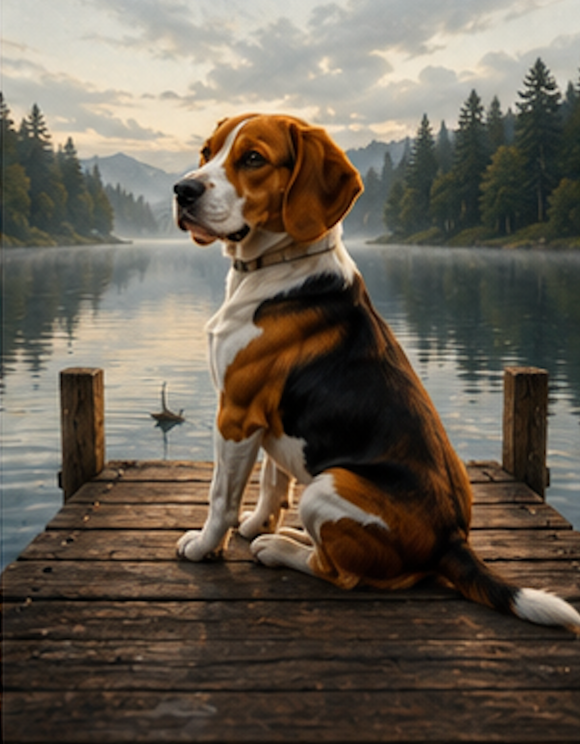 Paws & Heart #11 - “Lakeside Wait”