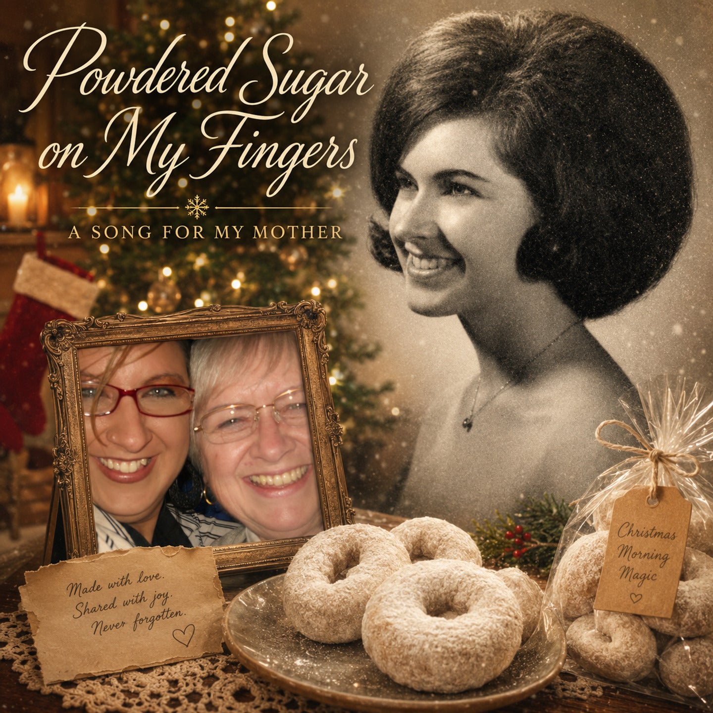 POWDERED SUGAR ON MY FINGERS: A TRIBUTE TO MY MOM
