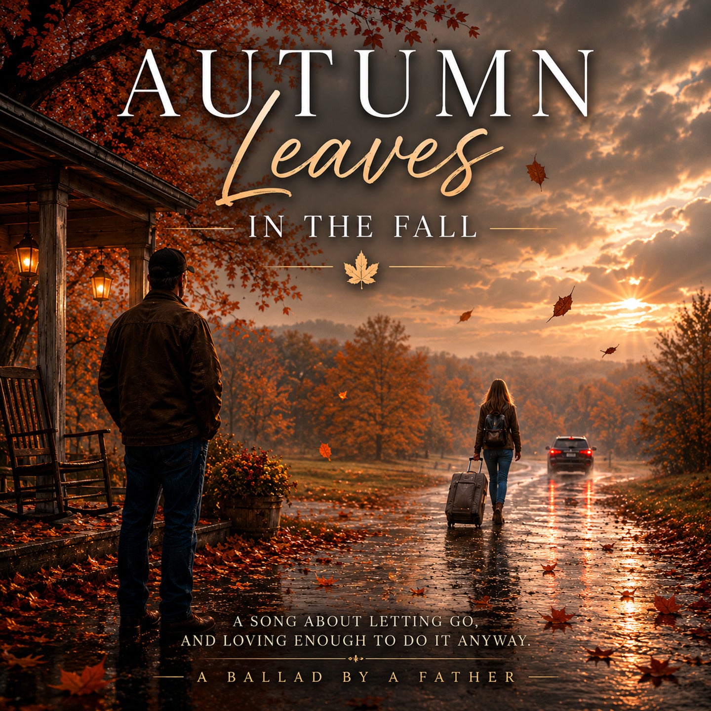AUTUMN LEAVES IN THE FALL