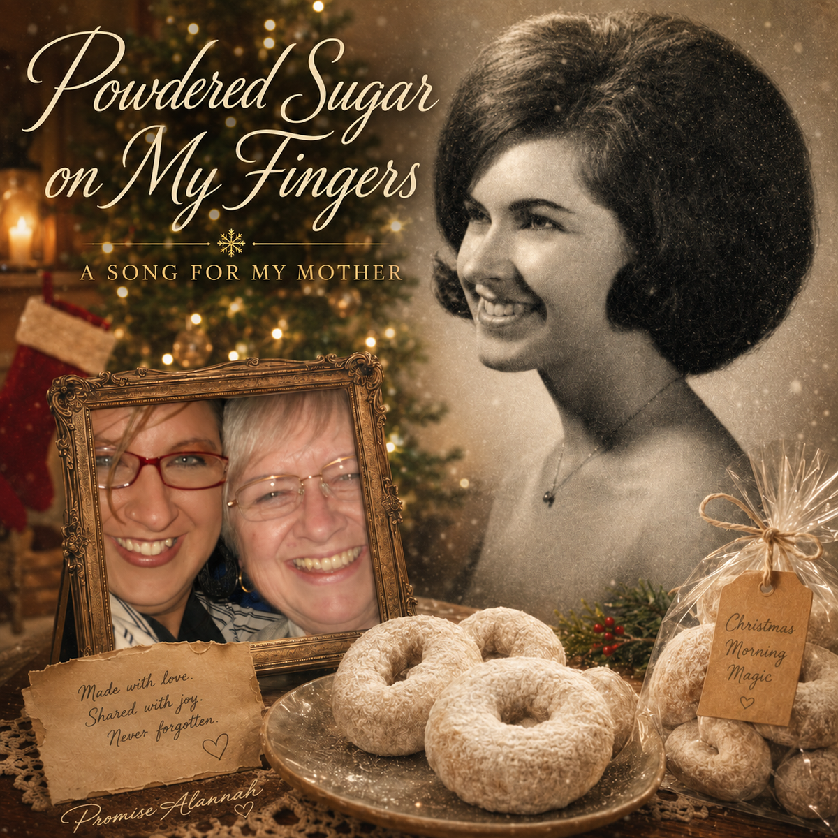 POWDERED SUGAR ON MY FINGERS: A TRIBUTE TO MY MOM